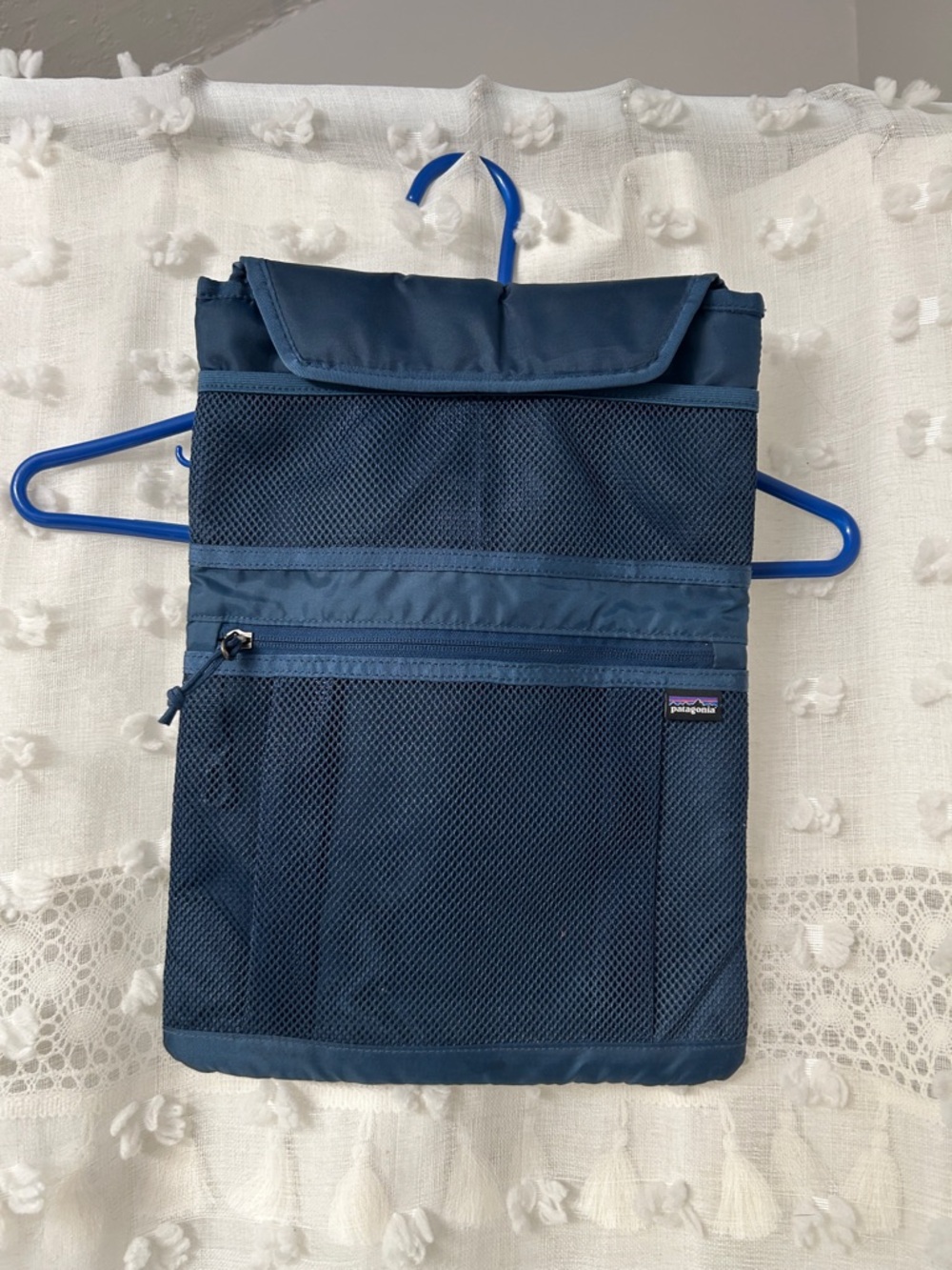 Patagonia Navy Travel Organizer with Mesh Pockets